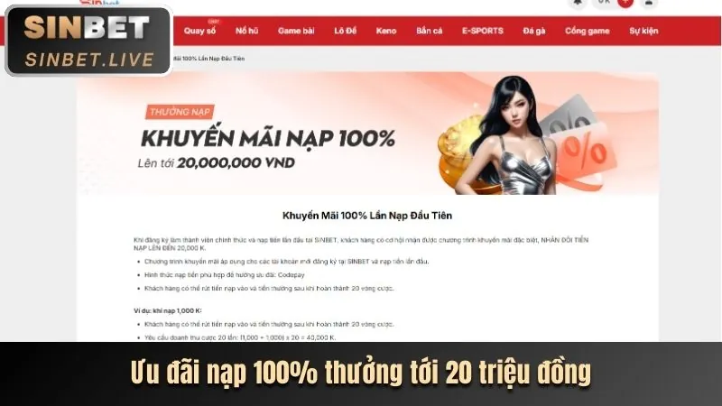 Thưởng nạp lại hàng ngày 78win9